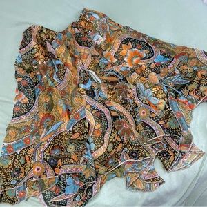 Handmade Vintage Paisley Handkerchief Skirt